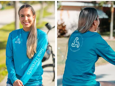Sea Threads Product Design: Scuba Blue