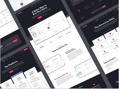 Storewise Website brand identity branding design logo mobile app mobile design web design web design agency