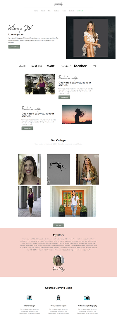 portfolio site design demo branding cv design illustration personal portfolio ui web design website website design