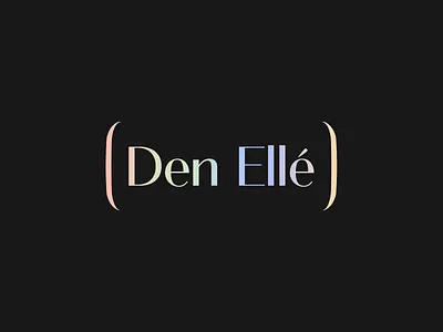 Den Ellé Branding branding branding design design graphic design logo logotipo logotype logotypedesign