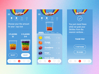 Skittles Vending app candy digital mobile