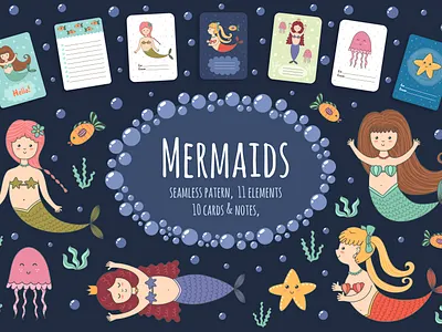 Mermaids Collection ocean