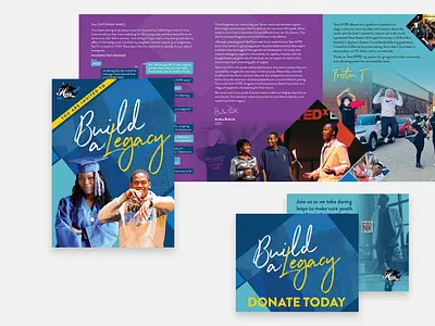 End-of-year Appeal branding print design