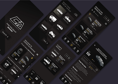 eCommerce Application – Centro Automotriz app application brakes brown car case study ecommerce marketplace mobile motor onboarding ui ui design ux vehicle