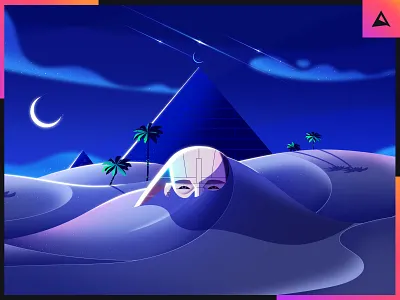 TO BE REMEMBERED: Concept Art 2d animation animation desert egypt illustration photoshop sphinx