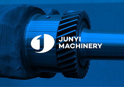 JUNYI MACHINERY BRAND branding design logo