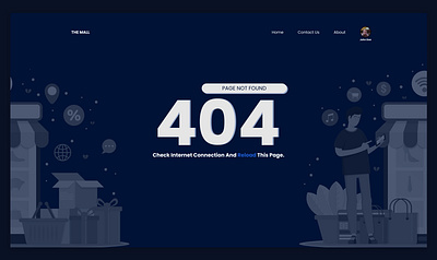 Daily Ui: Day 8 - 404 Page 404 404 design 404 error 404 page app application daily daily ui dailyui design error design illustration page error design ui ui design web web design website website design