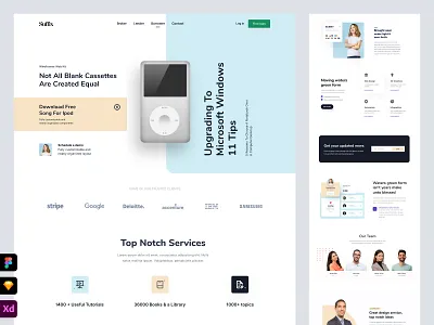 Modern Landing Page home home page homepage landing landing page landingpage site web web design webdesign website