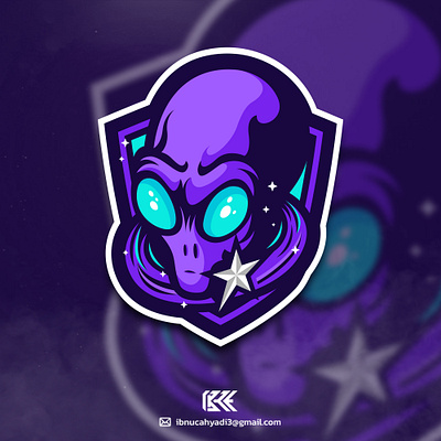 Alien Mascot Logo alien esport illustration logo mascot mascot logo ufo vector