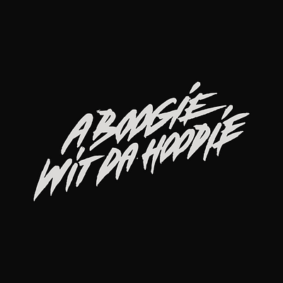 ABOOGIEWITDAHOODIE LOGO branding design designing illustration illustrator logo logotype ui ux vector