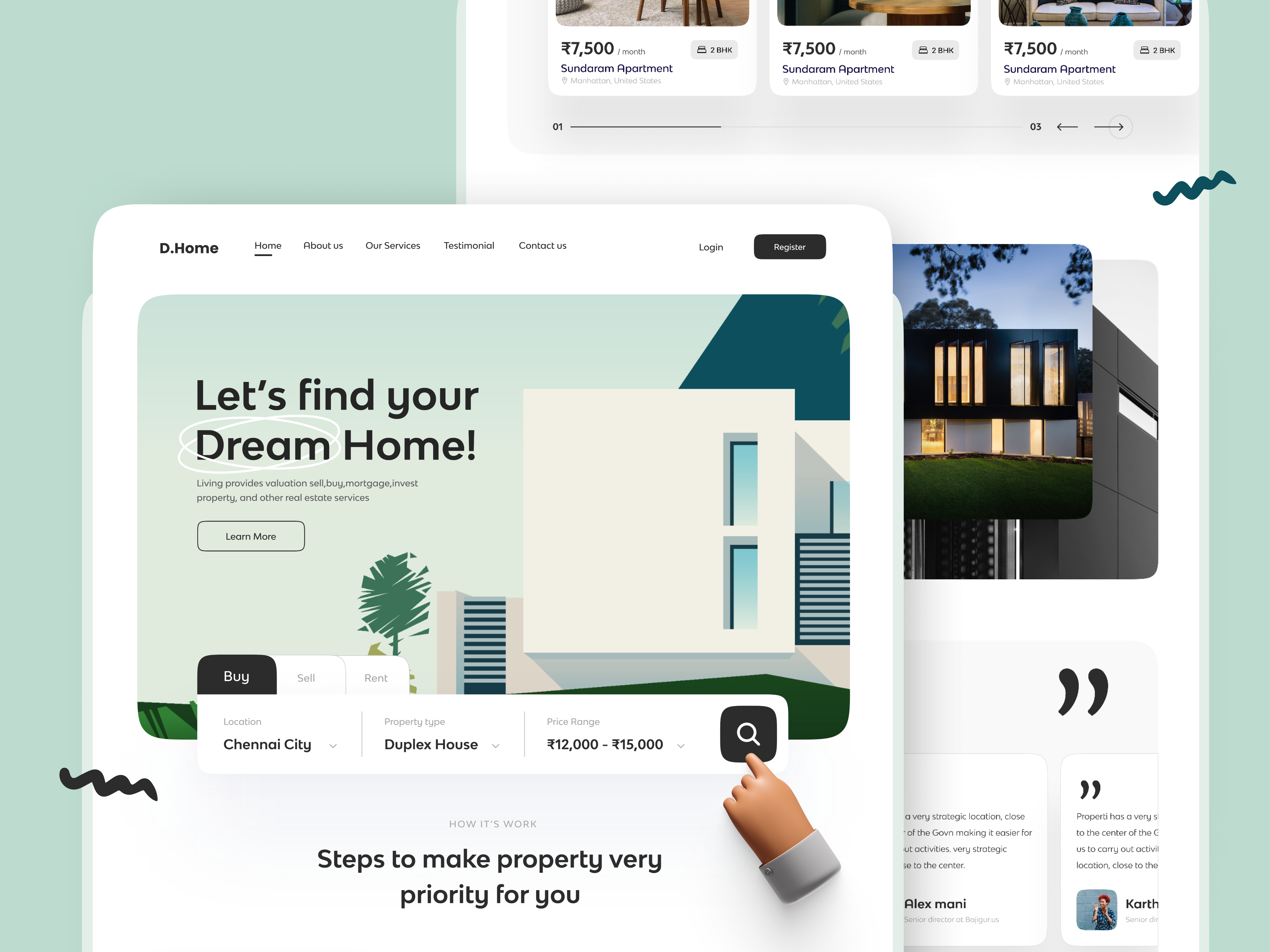 Example of Landing Page Design