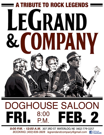 LeGrand & Company Show Poster Design