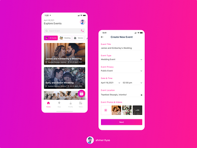 Event Management Mobile App UI UX Design design event app event management app ui event planner app ui mobile mobile app mobile app design mobile design mobile ui ui design