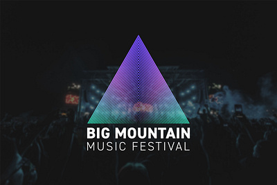 Thailand : Big Mountain Music Festival graphic design logo redesign