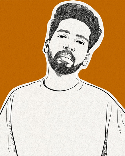 Armaan Malik armaanmalik business illustration celebrity digital art digital illustration illustration indian minimalist music pen and ink portrait portraitillustration