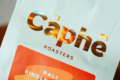 Càphê Roasters Case Study branding coffee dragon gold foil identity illustration logo packaging philadelphia typography