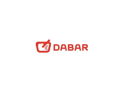 Dabar (Beaver) Shop Logo animal beaver branding cart dabar identity illustration local logo market minimal river shop shoping simple supermarket