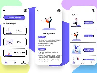 Fitness App UI Design