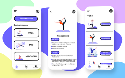 Fitness App UI Design