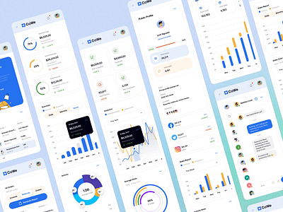 CaWe Dashboard UI Kit III after effects analytics animation app cadesign dashboard ui design kit mobile motion motion graphics sale ui ui kit ui8