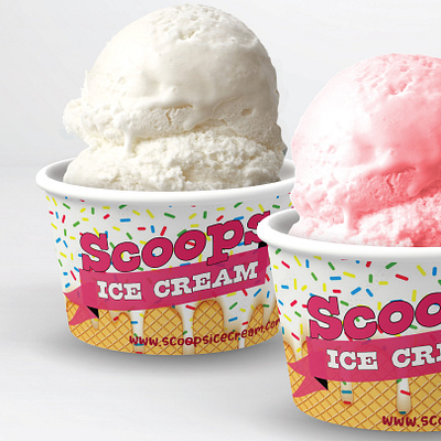 Scoops Ice Cream Logo