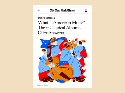 Illustration for the New York Times branding character color colors design editorial illustration