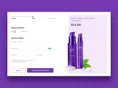 Daily UI Design Challenge | Day 02 | Checkout adobexd branding checkout design figma illustration landingpage webdesign uiux product ui uidesign uiux ux uxdesign