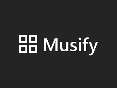 Musify branding logo