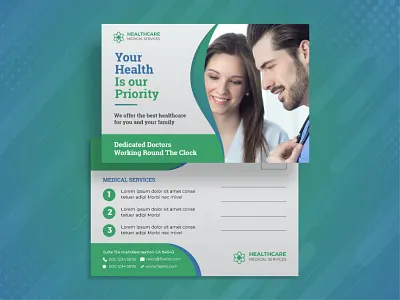 Medical Postcard pharmacy postcard