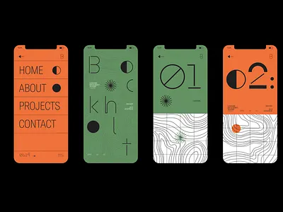 BOCKHOLT™ LANDSCAPE ARCHITECTURE BRANDING architecture branding concept conceptual design digital flatten landscape logo natural typography ui uidesign ux uxdesign vector