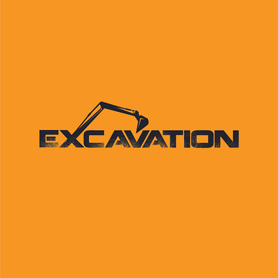 Excavation Company Logo For Sale black branding cool creative design excavator bucket graphic design icon illustration innovation logo modern stylish symbol ui unique ux vector x v n a d g j l p i y r w f h