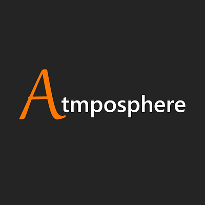 Atmosphere branding logo