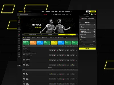 Parimatch: Full home page bet betting bookmaker bwin casino fonbet gambling interface ligastavok mobileui onlinecasino parimatch soccer sports sportsbook sportsfeed userinterface
