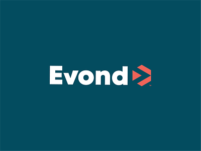 Evond arrow branding brian white design graphic design lettering logo logo design logos vector