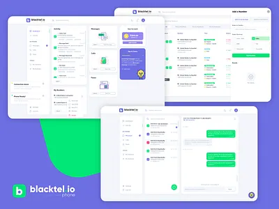 Blacktel Phone 2021 branding development logo ux