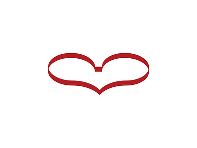 Heart logo❤ branding design heart heart logo illustrator inspirationlogo logo logo design logo designer logomark love lovelogo minimal vector