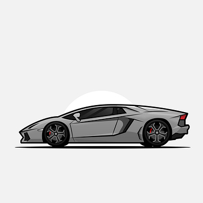 Lamborghini illustration 2021 adobe illustrator adobeillustrator car car illustration design digital art graphic design illustration lamborghini logo new ui vectorart vectorartwork