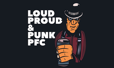 Punk PFC design graphic design illustration illustration art