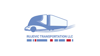 Rujevic Transportation Logo design graphic design illustration illustration art logo