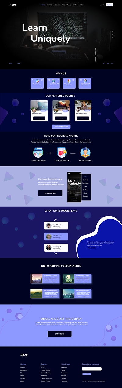 Landing Page