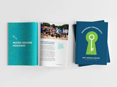 Focused Community Strategies: 2021 Annual Report atlanta brand identity branding branding design digital digital design doors email email design illustration keys maps nonprofit nonprofits print design social media