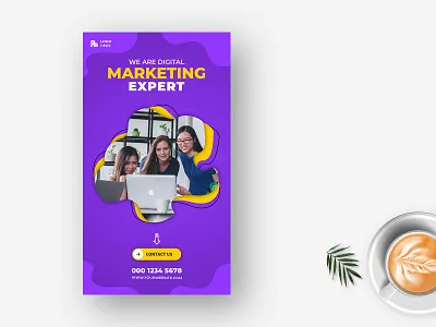 Marketing Instagram Story winter