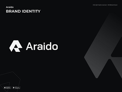 Araido logo brand branding icon identity logo logodesign logotype minimal minimalist logo modern logo monogram symbol tech company tech logo technical technologies technology technology icons technology logo typography