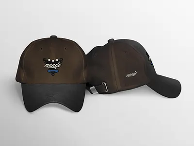 Mande caps branding cap clothing design graphic design hat icon illustration illustrator logo merch merchandise mock up mockup photoshop streetwear vector