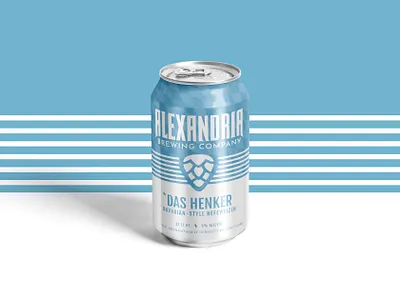 Das Henker alcohol bavaria bavarian beer beer can beer can design beer design brew brewery brewing can can label design german german ale hefe hops label label design product design