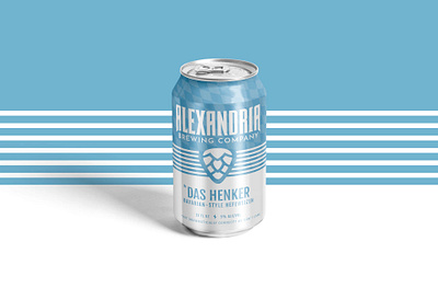 Das Henker alcohol bavaria bavarian beer beer can beer can design beer design brew brewery brewing can can label design german german ale hefe hops label label design product design