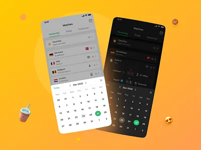 Football App for client application artwork design design system mobile mobile ui mobile ux ui ui design ux ux design website