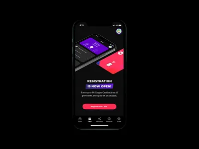 StormX Card bank banking credit card crypto crypto currency debit card finance fintech minimal ui