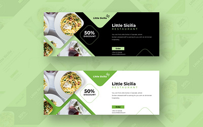 Simple Design for "Little Sicilia" Restaurant app design figma graphic design illustration ui