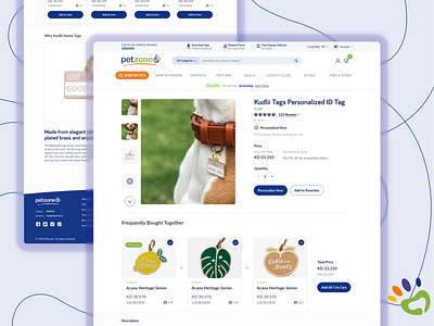 Personalised product - Petzone web app branding design icon illustration ui ux